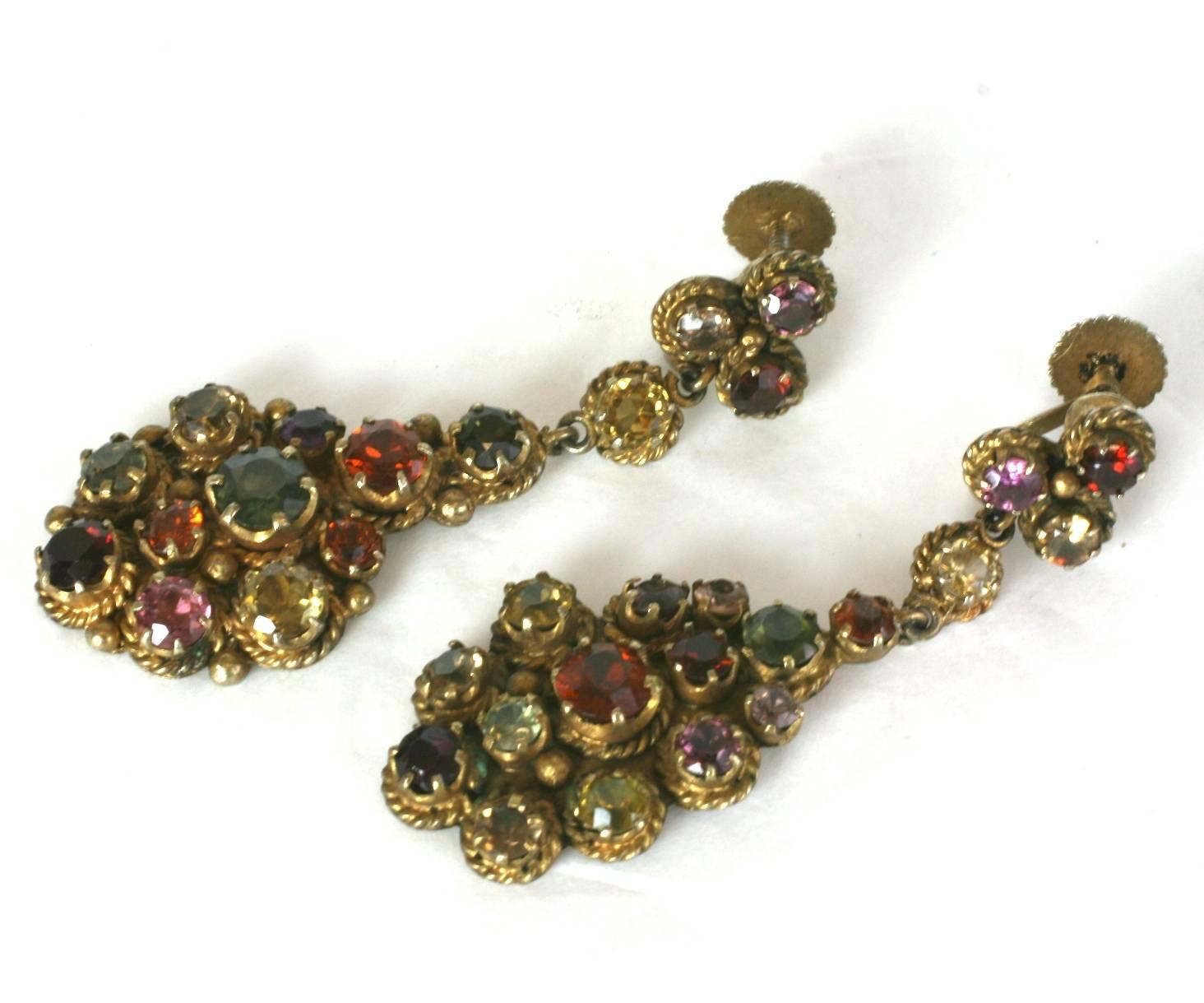 antique indian earrings