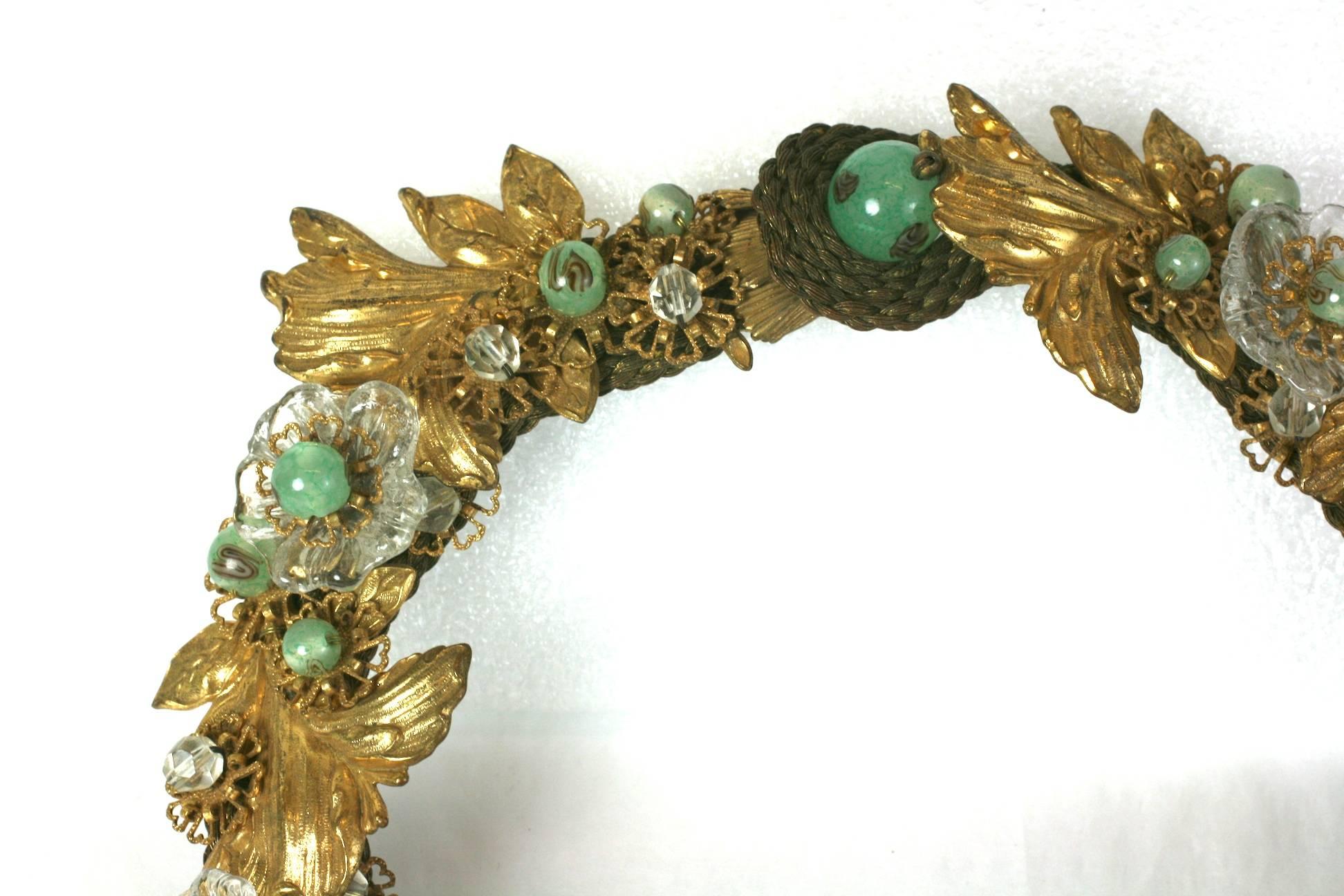 miriam haskell signed cleopatra collar