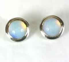 Patricia Von Musulin Chalcedony Earclips