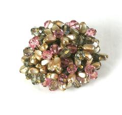 Roger Jean-Pierre  Depose Jeweled Cluster  Depose Clip