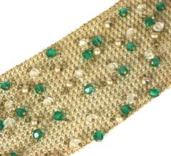 Sandor Jeweled Mesh Bracelet