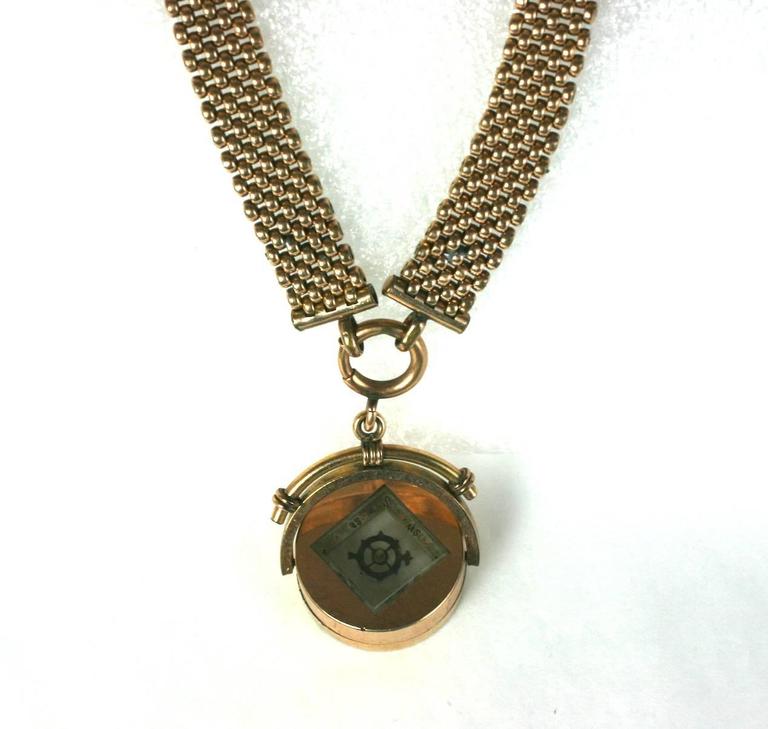 Victorian Swivel Compass Necklace, Studio VL For Sale at 1stDibs
