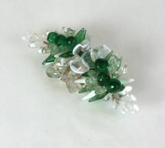 Louis Rousselet Floral Brooch