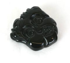 Black Americana Themed Bakelite Figural Brooch