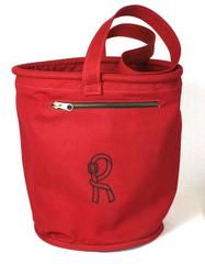 Roberta di Camerino Red Bucket Bag