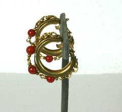 Miriam Haskell Hoop Earclips