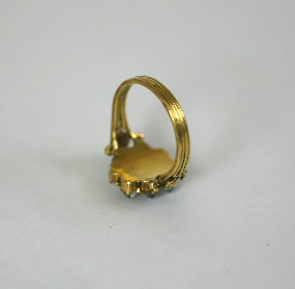 Women's or Men's Charming Georgian Moonstone Ring