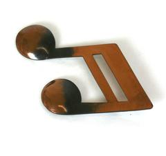 Rebajes Music Note Brooch