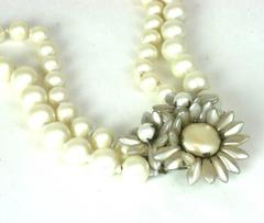 Miriam Haskell Freshwater Pearl Necklace