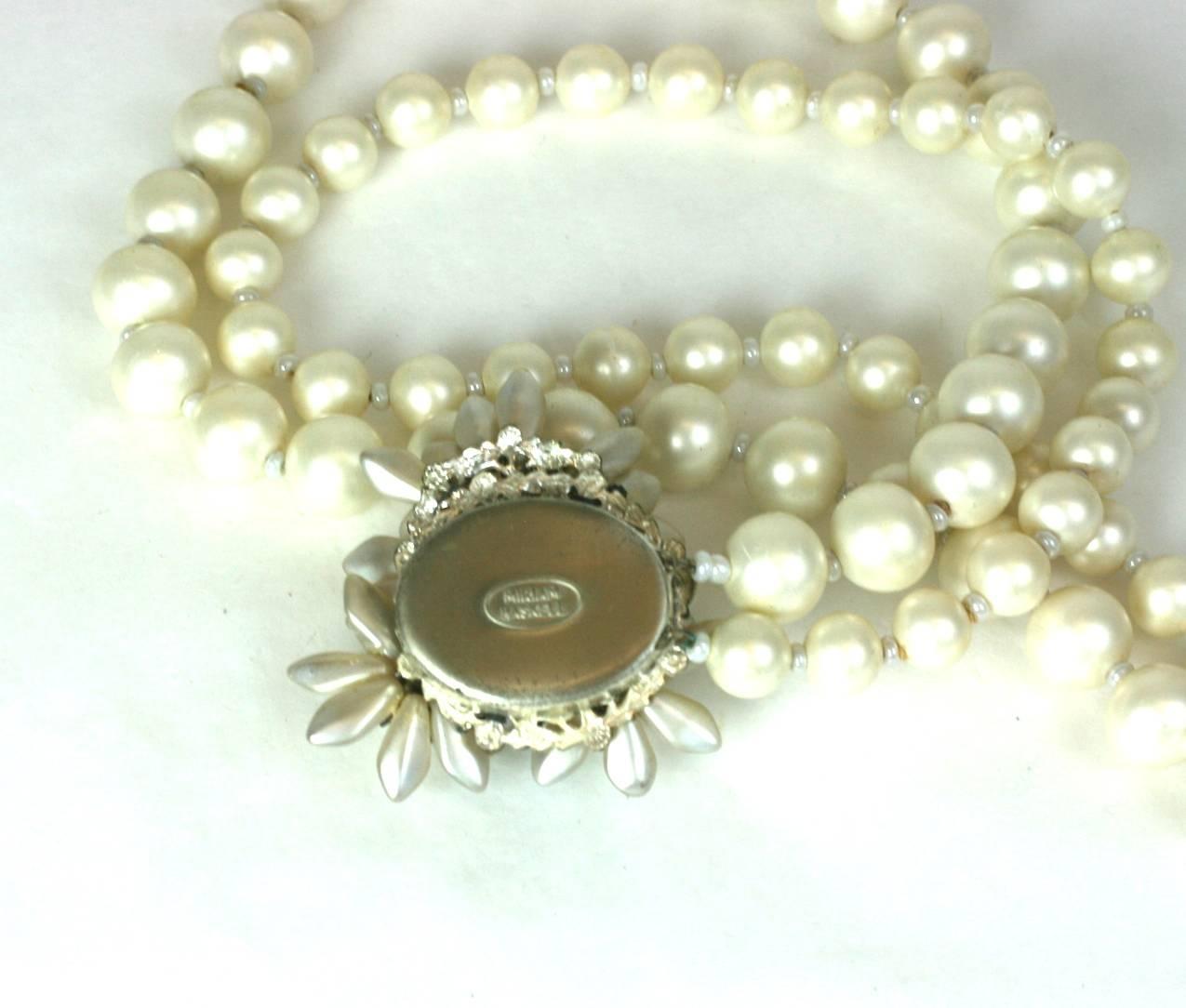 Miriam Haskell Collier de perles d'eau douce Pour femmes en vente