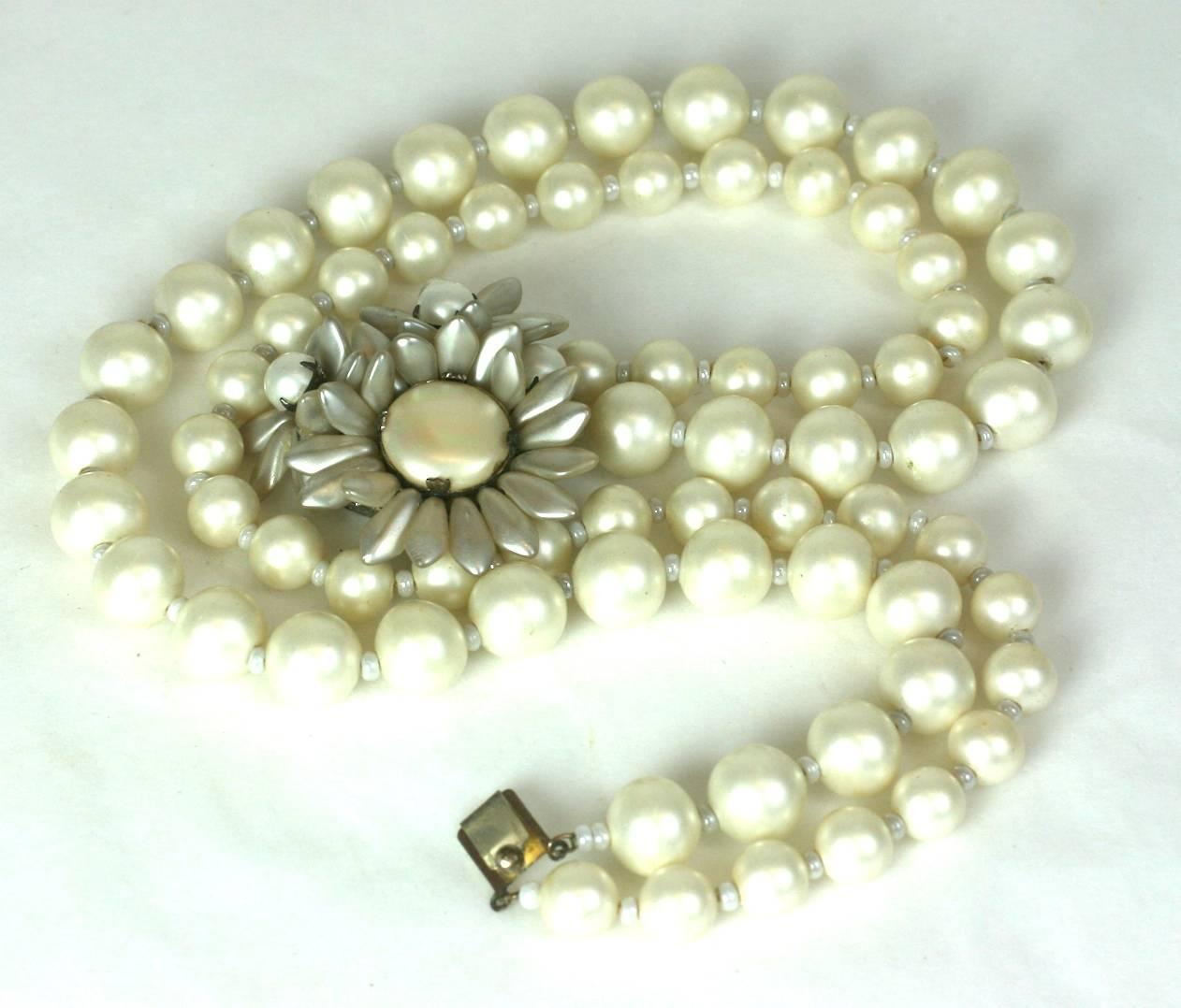 miriam haskell pearl necklace vintage