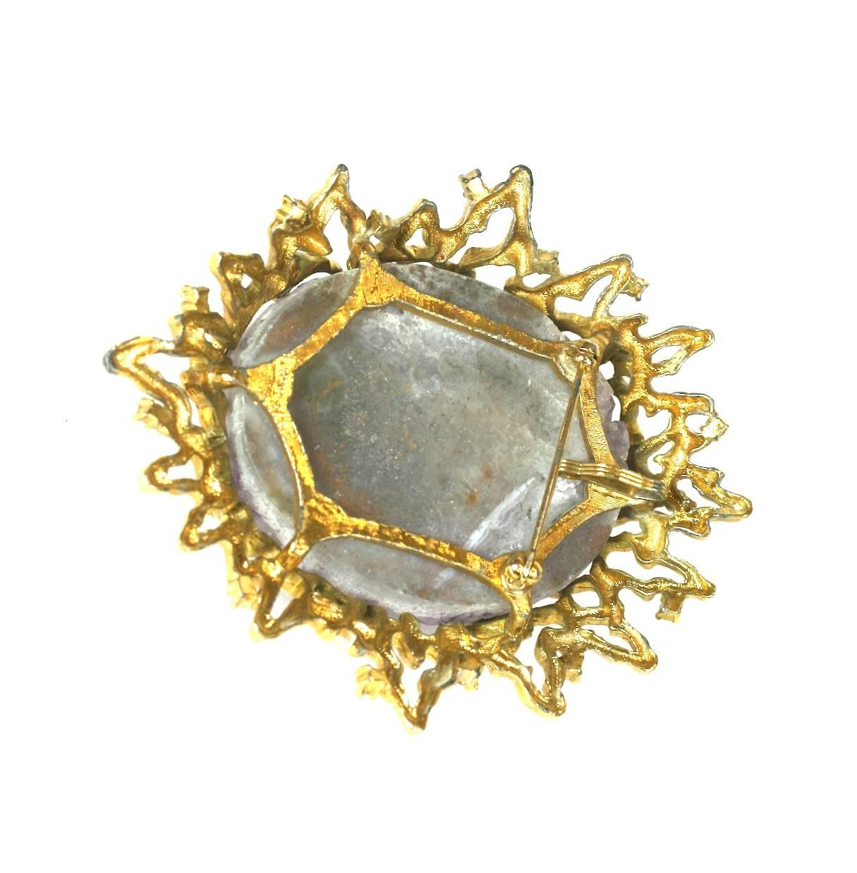 Women's Jomaz Amythest Geode Pendant Necklace