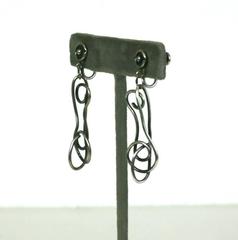 1950's Sterling Artisan Mobile Earrings