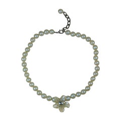 Chanel Iridescent Celadon Pearls