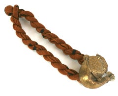 African Inspired Cat Fish Pendant Necklace