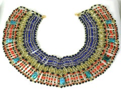 Cleopatra Style Eygptian Revival Bib