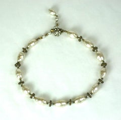Miriam Haskell Signature Oval Pearls