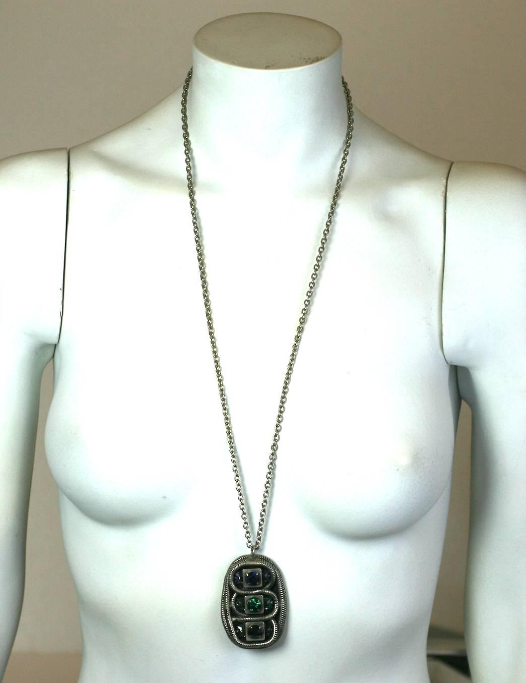Yves Saint Laurent Scemama Early Pendant, 1970s For Sale 2