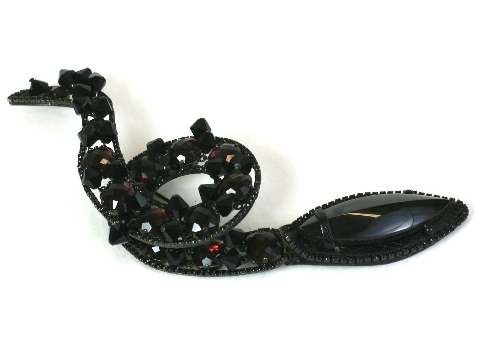 Women's Exceptional Valentino Snake Brooch For Sale