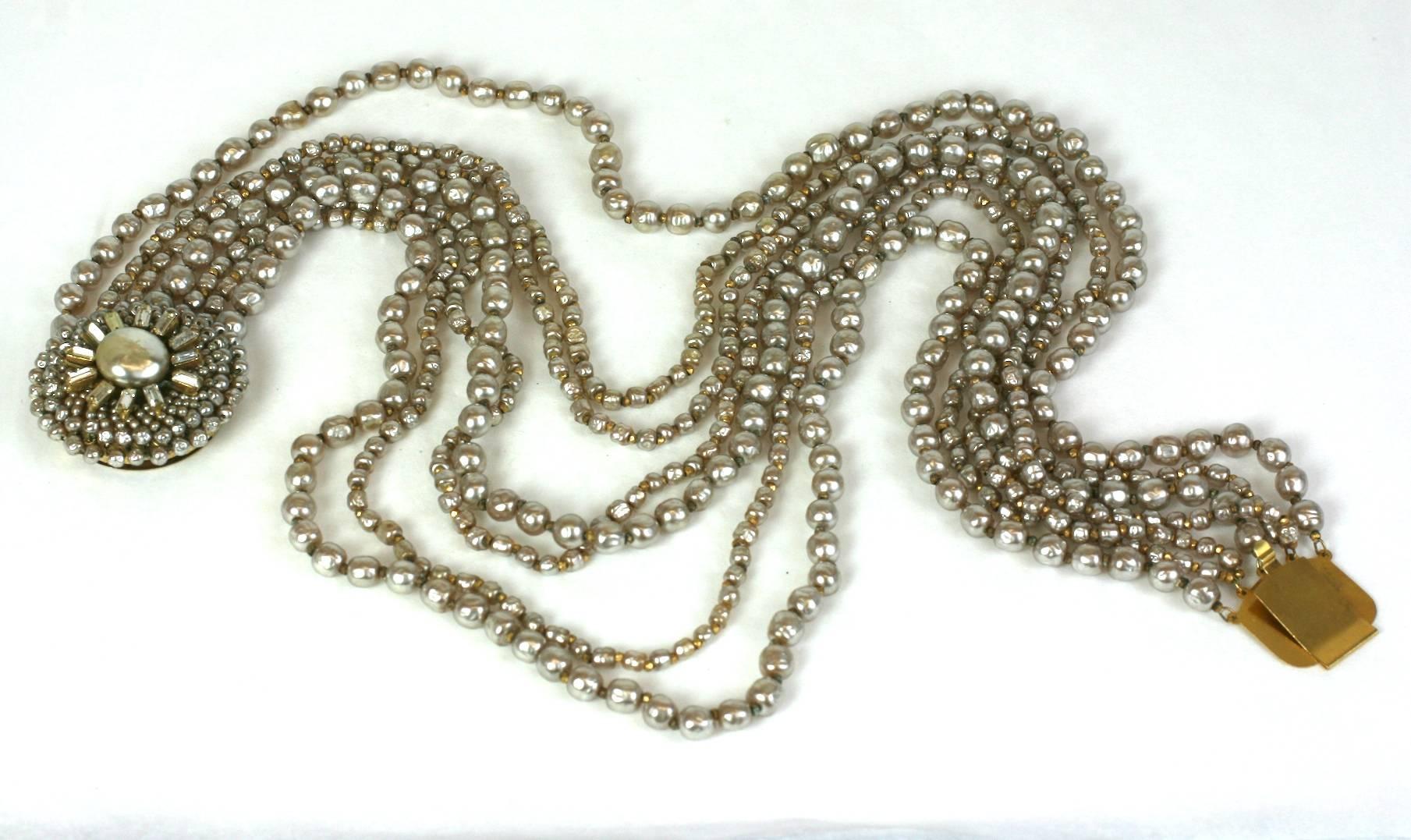 miriam haskell pearl necklace