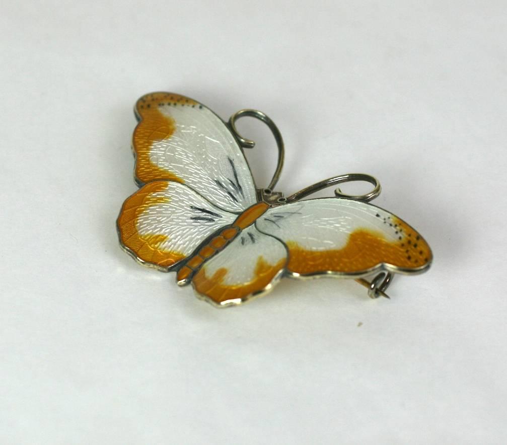 David Anderson Enamel Butterfly In Excellent Condition In New York, NY