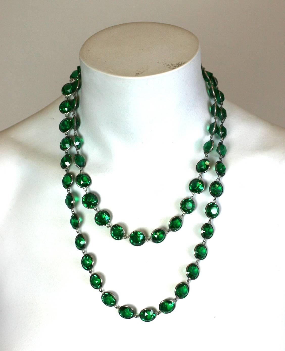 Women's Art Deco Emerald Crystals For Sale