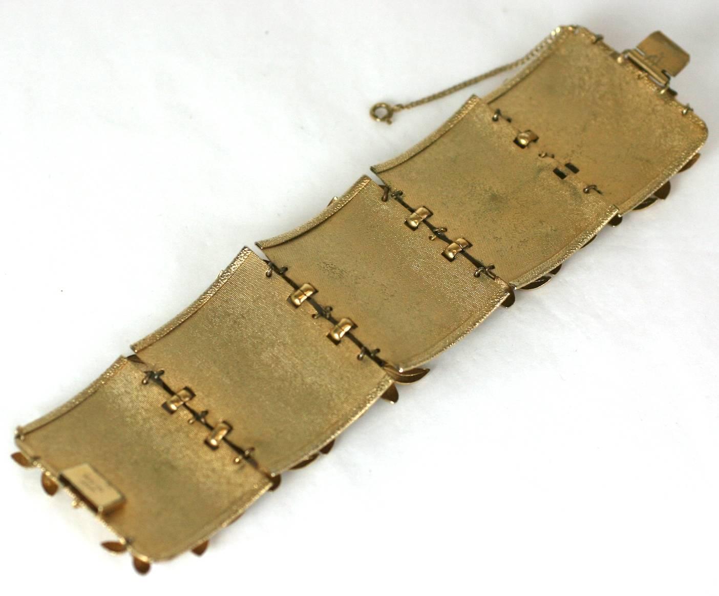 floral cuff bracelet