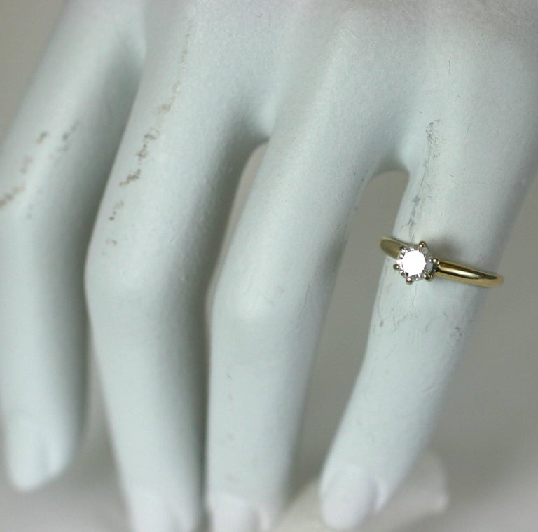 Delicate Diamond Engagement Ring For Sale at 1stDibs delicate
