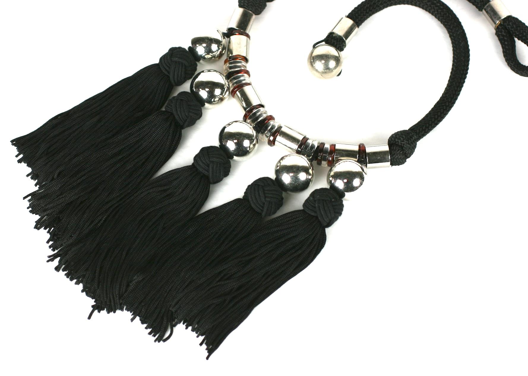 Women's Yves Saint Laurent Chinese Passementerie Necklace For Sale