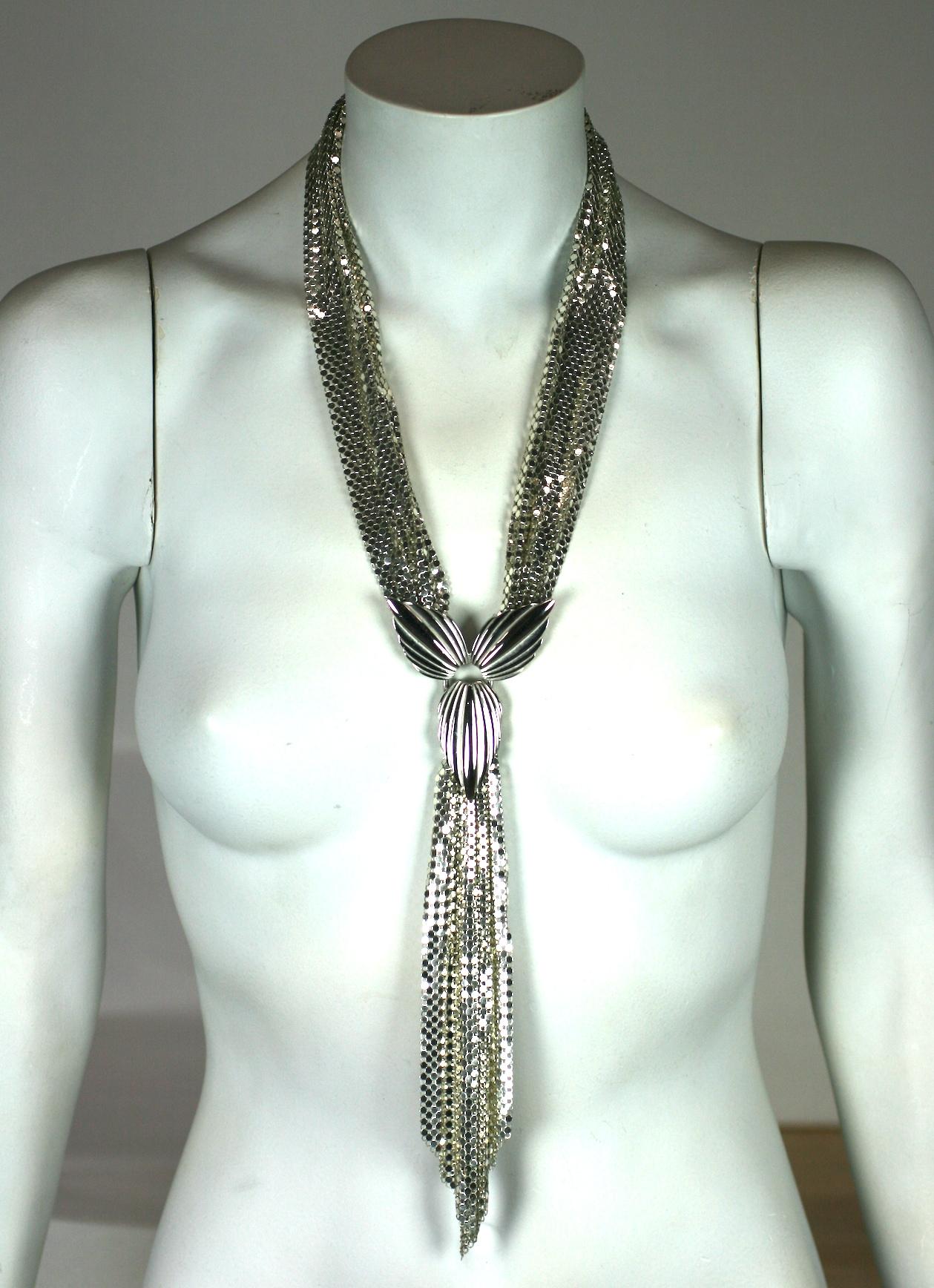 Whiting and Davis Mesh Necklace 2