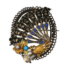 Amazing 19th Century "Secret Lover" Brooch 6