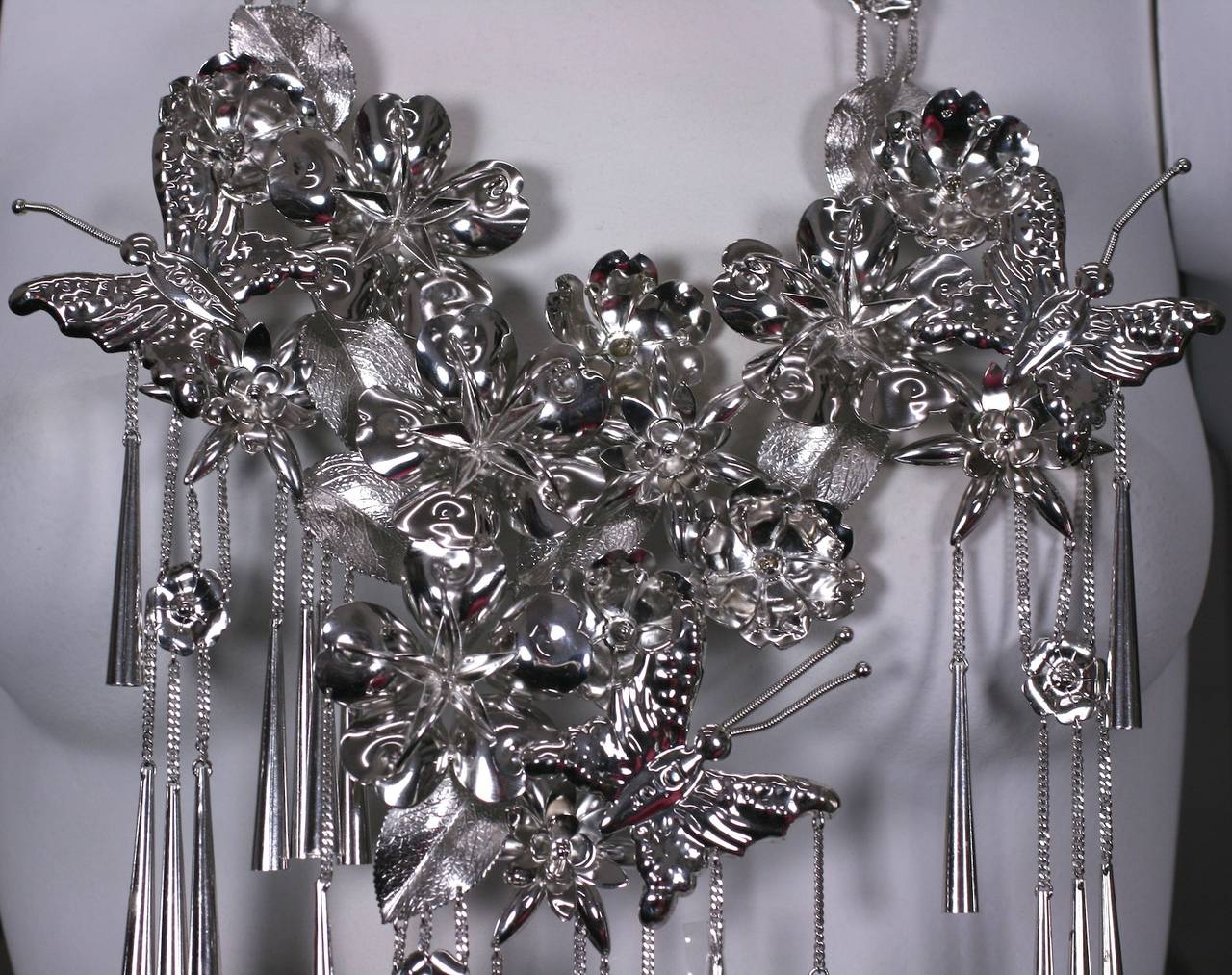 Women's Christian Dior John Galliano Chinese Butterfly Necklace, A / W 2003-04 For Sale