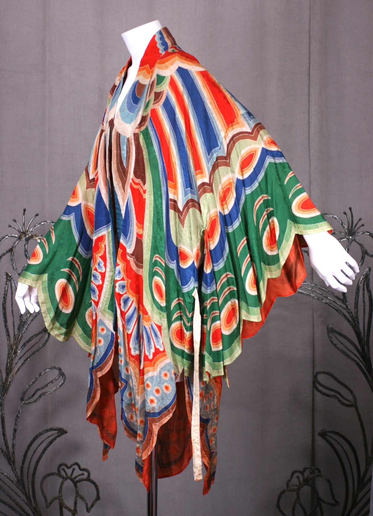 art deco dressing gown