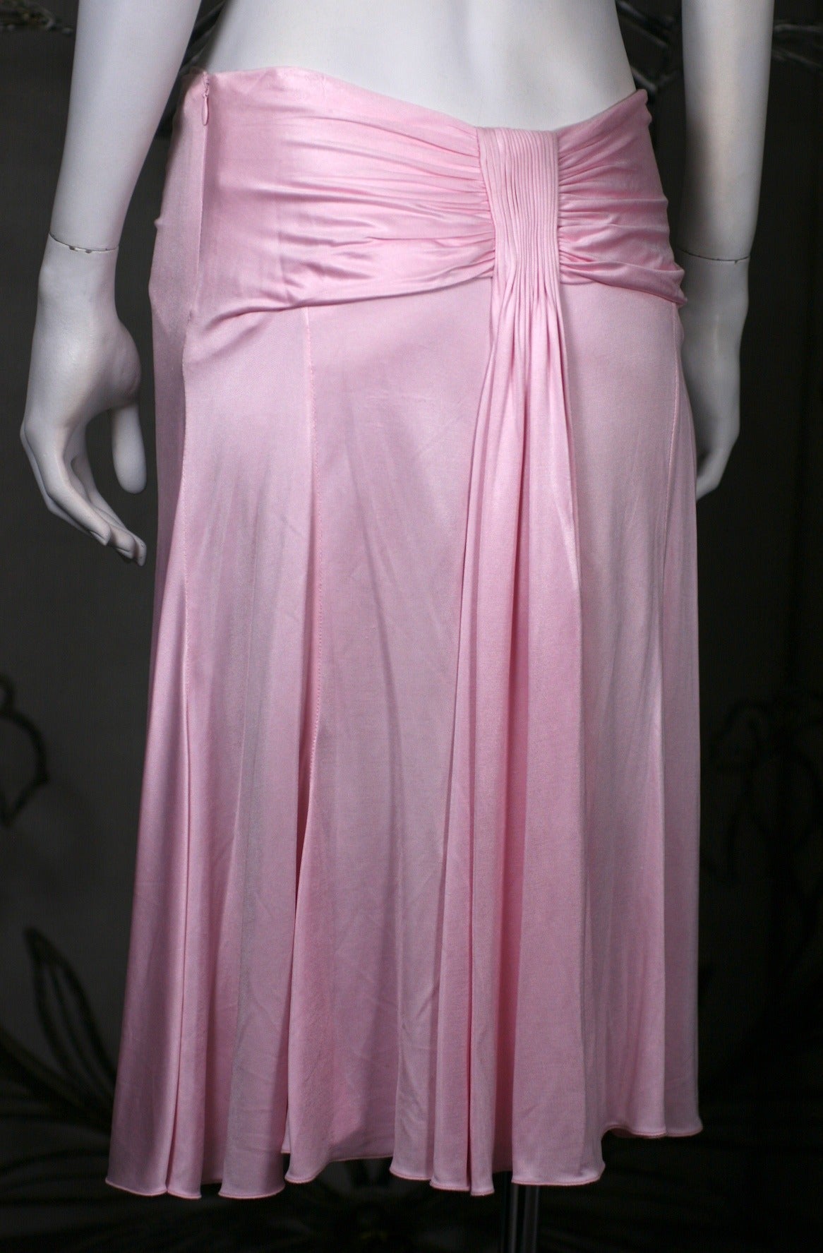 Women's Gianni Versace Pink Denim Suit