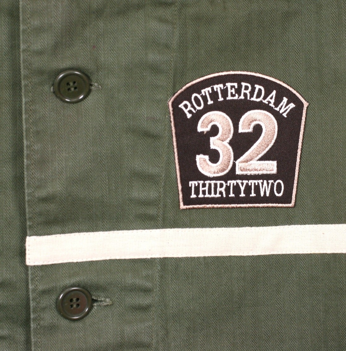 Black Libertine's Mens Upcycled Army Jacket