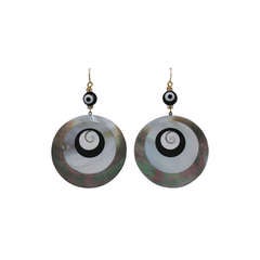 Nine Swirl Earrings, MWLC 10