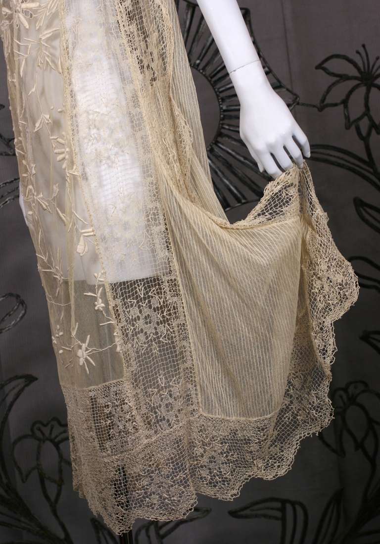1920s tulle dress