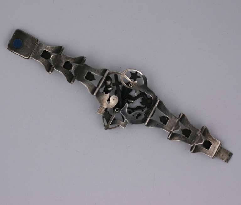 Victorian Rare Gothic Revival Bracelet For Sale