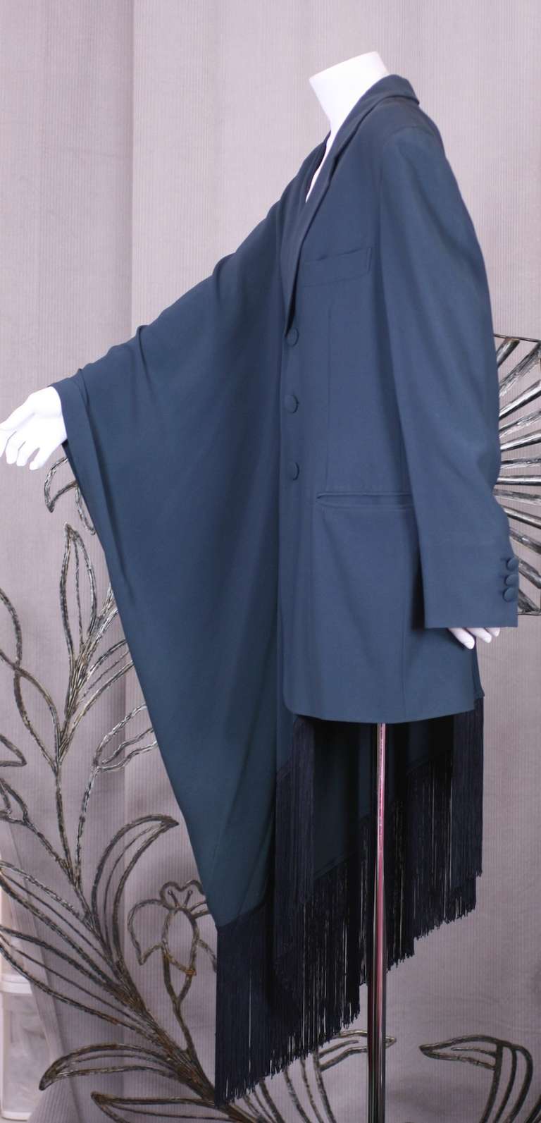 Nero Blazer ibrido Moschino in vendita