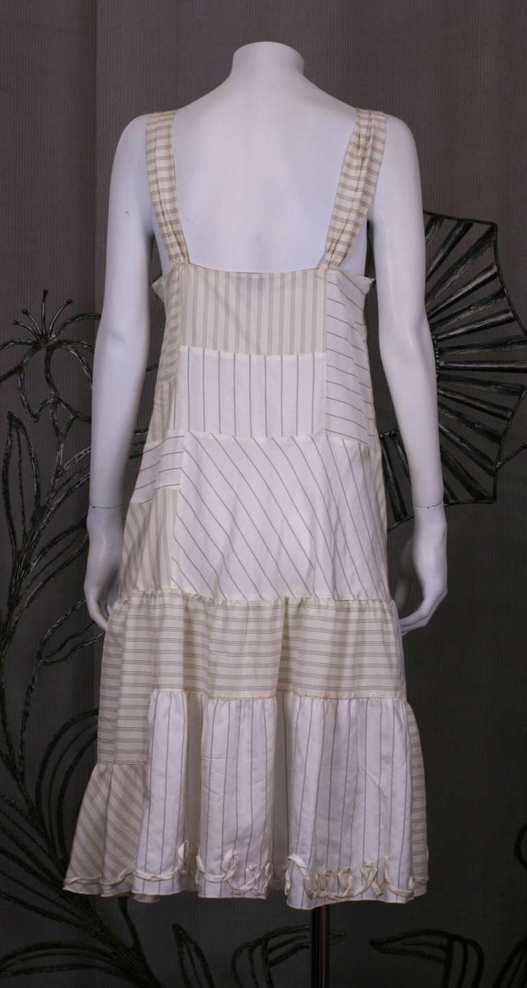 Moschino Ruffled Lining Dress In Excellent Condition For Sale In New York, NY