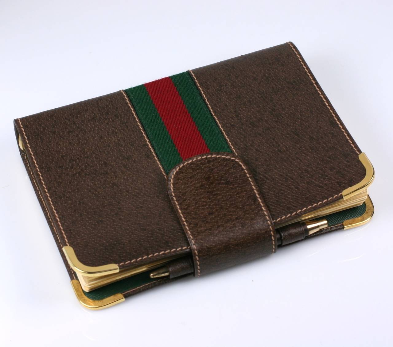 redde marxistisk tårn Gucci Unused Original Leather Planner at 1stDibs | gucci calendar