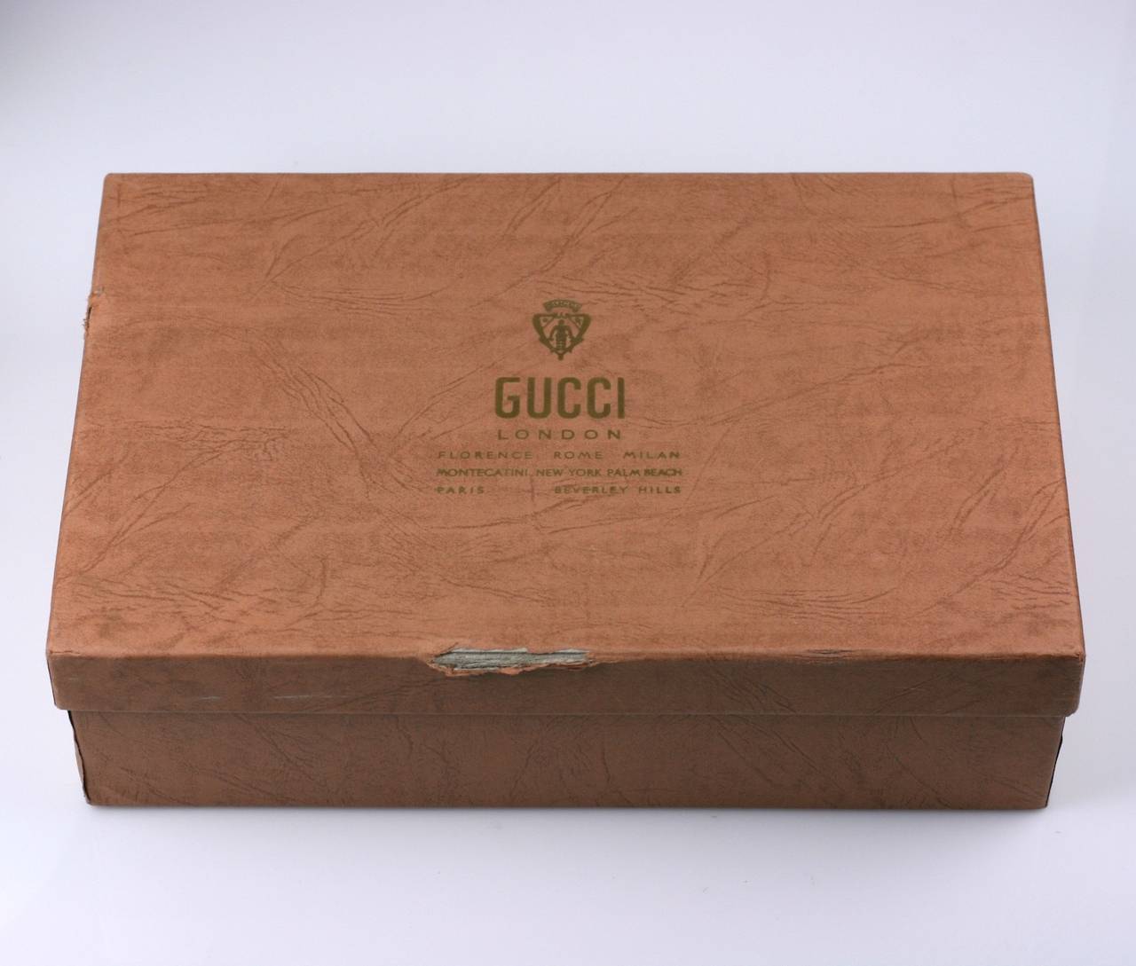 Black Gucci Unused Original Leather Planner