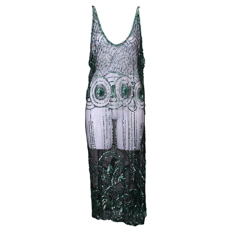 1920's French Sequin Tabard