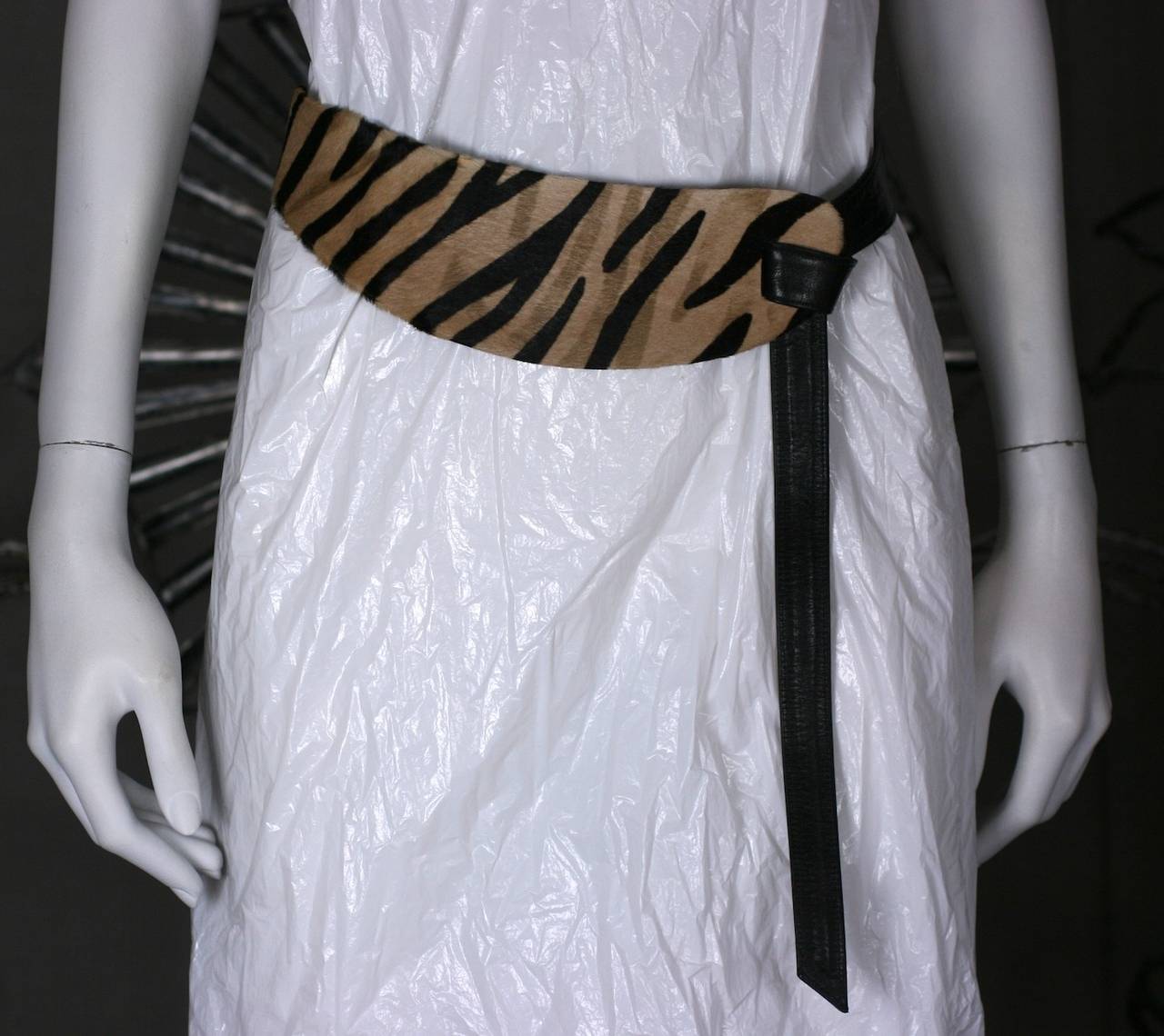 tiger skin belt