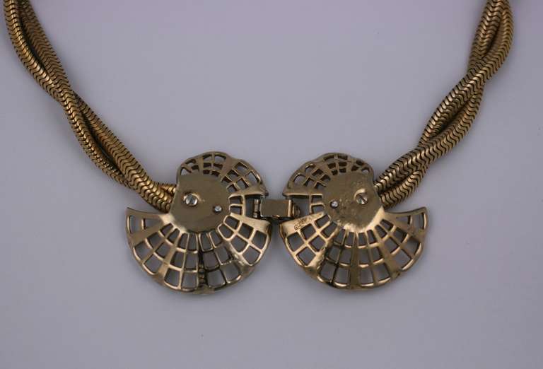 Marcel Boucher Collar Retro Estilo Van Cleef en Excelente estado para la venta en New York, NY