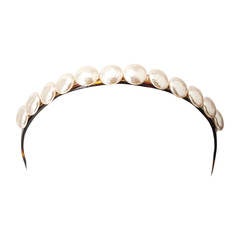 Miriam Haskell Baroque Pearl Headband