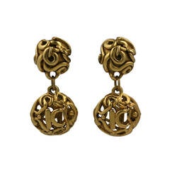 Kalinger, Paris Gold Drop earrings