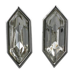 Yves Saint Laurent Crystal Earrings