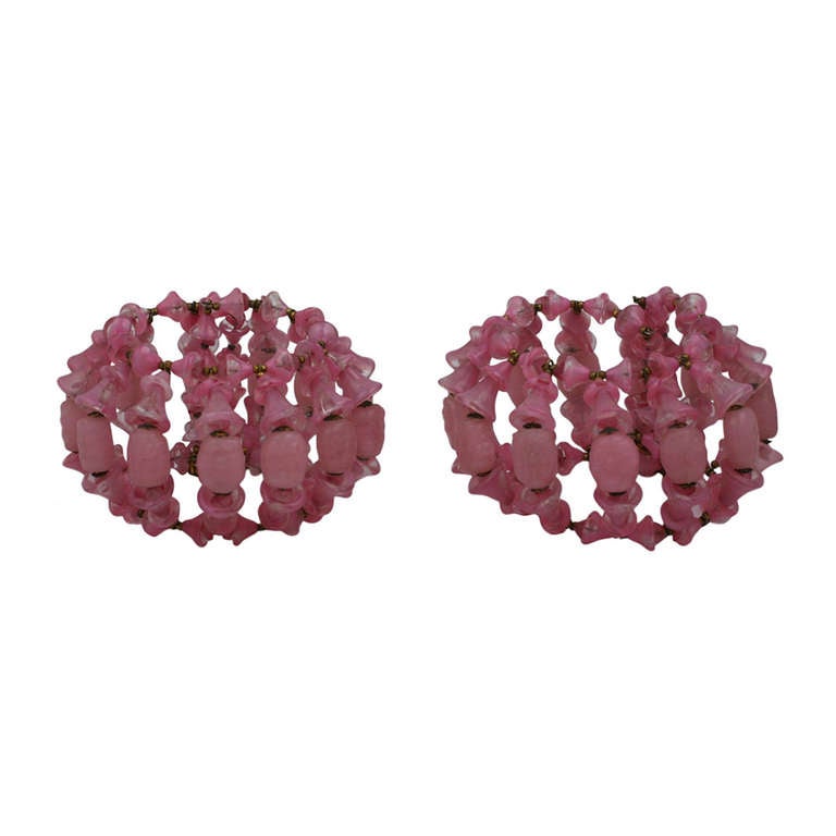 Miriam Haskell Bombe Cuffs For Sale