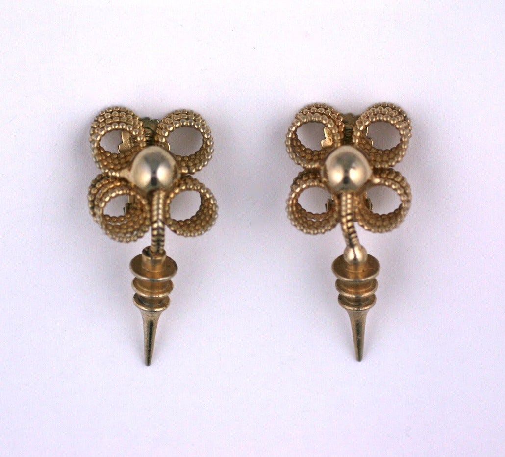 Boucles d'oreilles rétro Reinad Excellent état - En vente à New York, NY